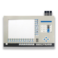 Bouton de commande personnalisé pour équipement d'instrumentation, panneau PET, circuit conducteur en pâte d'argent imprimé en sérigraphie