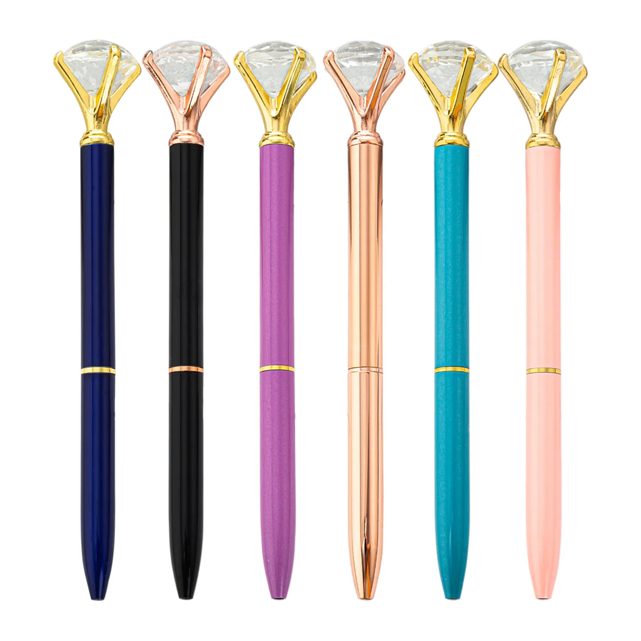 High Quality Promotion Diamond Pen Diamond Ballpoint Pen Diamond Ball Pen With Customized Logo
