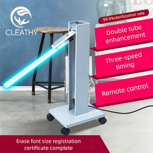 Khử trùng khu vực 80 ㎡ UV ánh sáng tiệt trùng 80 Wát di động diệt khuẩn Đèn mà không cần <span class=keywords><strong>Ozone</strong></span> - Product Image 2