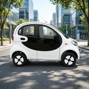 Voiture électrique compacte à <span class=keywords><strong>4</strong></span> <span class=keywords><strong>roues</strong></span> et <span class=keywords><strong>4</strong></span> places, design fermé, moteur 1500W, vitesse 40KM/H, très demandée - Product Image 1