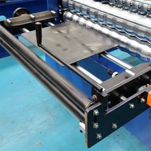 Hoja de perfil de panel de techo de metal de hierro corrugado de acero galvanizado de 0,18mm Máquina formadora de rollos en frío - Product Image 3