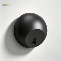 Luminaire d'extérieur d'angle pour escalier, à montage en surface, rond, à faisceau unique, pour la distribution mondiale en gros d'éclairage