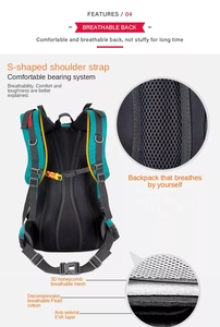 Mochilas de Viaje de Gran Capacidad para Senderismo y Trekking al Aire Libre, Personalizadas, al por Mayor, en Existencia, OEM - Product Image 6