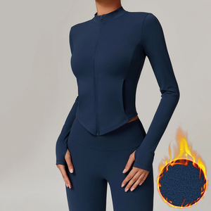 Mega Factory Custom Newest Fall Sportswear Custom Two Pieces Sweatsuit With Logo Gym Yoga Sets Ropa de fitness para mujeres - Product Image 2