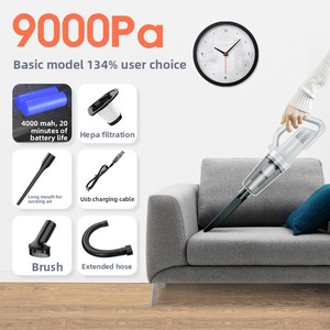 <span class=keywords><strong>Aspirateur</strong></span> <span class=keywords><strong>sans</strong></span> <span class=keywords><strong>fil</strong></span> portatif pour voiture <span class=keywords><strong>et</strong></span> maison avec moteur <span class=keywords><strong>sans</strong></span> balais, aspiration puissante, fonctionnement <span class=keywords><strong>silencieux</strong></span>, utilisation à sec, élimination des acariens - Product Image 3