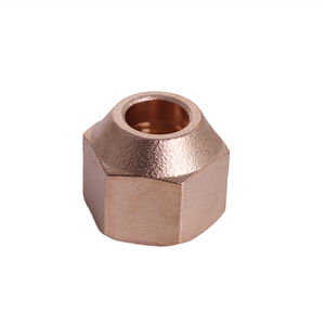 Conectores de Tubería Eléctrica <span class=keywords><strong>DR</strong></span> Copper 99.9% para Uso Comercial en Aire Acondicionado, Tuercas para Refrigeradores, Repuestos para Aulas - Product Image 1