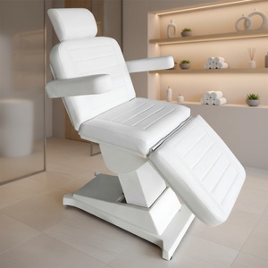 KISEN Salon Future 3 Moteurs, Lit de Beauté de Luxe Moderne, Lit de Spa Facial et Capillaire, Table de Massage à Réglage Électrique, En Promotion - Product Image 1