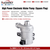 RACEORLY 11517604027 11518635089 Pompe à eau électrique avec prise carrée haute puissance pour BMW N20B20A N20B20C