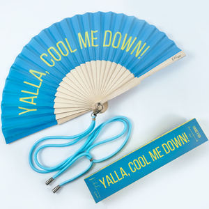 พัดไม้สเปนคุณภาพสูง 23 ซม. ปรับแต่งลวดลายได้ สลักลายด้วยมือ - Product Image 1