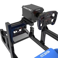 Nuevo Simulador de Carreras 4080, Kit de Cabina para Simulación de Conducción, Chasis 8040 de Aluminio Negro