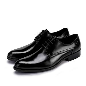 2026 Top Luxury Designer Factory Price Luxury New Italian Stylish Handmade Genuine Leather Mens Oxford Dress Shoes - Product Image 4