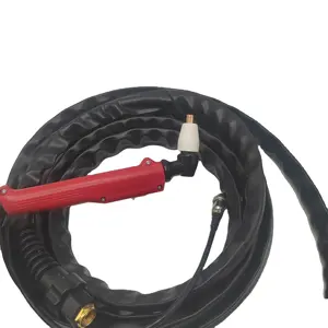 PT31 Air Plasma Torch Cutter Cutting Red Hand Torch LG40 Completed Torch with 4M 5M Cable 40A Current PT31