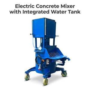 Mezcladora de Concreto con Motor de 4KW, Capacidad de Carga de 260L, Suministro Automático de Agua, Alta Eficiencia Operativa para Construcción - Product Image 2
