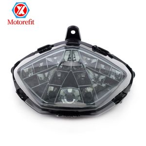 ไฟ LED ท้ายรถจักรยานยนต์แบบบูรณาการอุปกรณ์ประกอบสัญญาณเลี้ย<span class=keywords><strong>ว</strong></span>สำหรับ HONDA CBR250R 2011-2013 CBR300R <span class=keywords><strong>CB300F</strong></span> 2015-2018 - Product Image 3