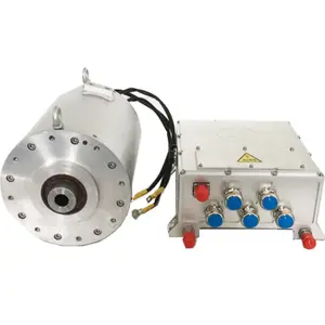 Calidad superior pico 30kw PMSM EV motor kits de conversión de coche eléctrico motores y controladores de motor