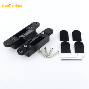Zinc 180 Degree Heavy Duty 3d Hinges Adjustable Hinge Wooden Door Hidden Modern Black Bld-g01a Hidden Hinge - Product Image 5