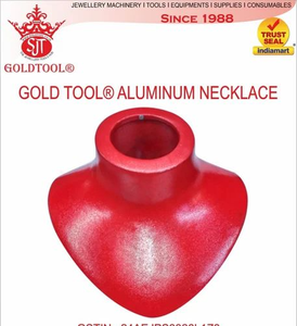 Colliers en aluminium à outils dorés Mandrill - Product Image 5