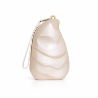 Nouvelle pochette de soirée élégante en acrylique avec chaîne de perles, sac à main personnalisé pour femme, sacs de créateur pour mariage, vente chaude
