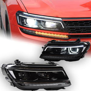 Feu avant pour VW <span class=keywords><strong>Tiguan</strong></span> 2017 — 2020, phare dynamique LED, accessoire pour automobile - Product Image 3