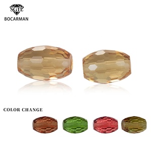 Fabrieksoutlet Islamitische gebedskralen Midden-Oosterse Sultanite Lab-gekweekte gebedskralen Kleurveranderende zonlicht losse edelstenen - Product Image 1