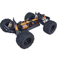 ZD Racing MX-07 Camioneta Monstruo RC sin Escobillas a Escala 1:7, Chasis Metálico CNC 4WD, Compatibilidad con LiPo 8S, 80 km/h, Amortiguadores Hidráulicos de Aluminio