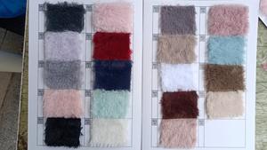 厂家直销，现货500克人造兔毛面料，适用于汽车内饰、服装、鞋子、毛绒枕头、靠垫、宠物床，无 - Product Image 6