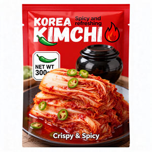 Sachet rétractable à haute barrière en aluminium imprimé par gravure personnalisée, scellé sur 3 côtés, pour <span class=keywords><strong>sauce</strong></span> Tteokbokki <span class=keywords><strong>épicée</strong></span> prête à la cuisson à la vapeur - Product Image 4