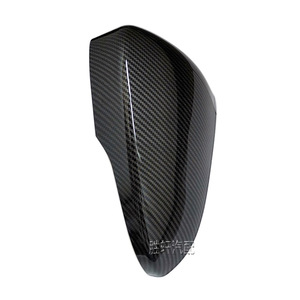 Coque de rétroviseur en fibre de carbone pour Ford Mondeo Fusion 13-21, ensemble complet côté gauche et droit - Product Image 3