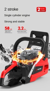 Oregon Industrial 20in Portable Household Logging Chain Saw High <b>Power</b> Single Cylinder Gasoline Saw Two-Stroke Garden <b>Tool</b> - Product Image 5