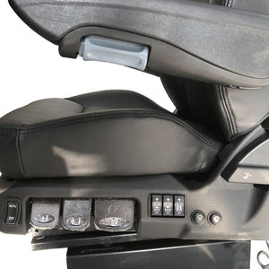 उच्च वापस ट्रक सीट अमेरिकी ट्रकों के लिए w/काले चमड़े की सामग्री, हीटिंग और निकाल समारोह के साथ, लोगो मुद्रित - Product Image 4