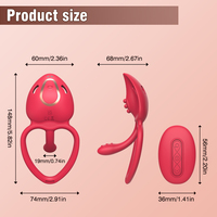2026 Neuer Stil Fernbedienung APP-Steuerung Silikon Tragbarer Vibrator Sexspielzeug für Paare