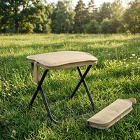 à glissière Tabouret pliant portable Tabouret pliant portable pour les activités de plein air Tabouret de camping portable