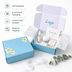 Eco-Friendly Recyclable Biodegradable Corrugated Board Boxes for Skincare <b>Packaging</b> Embossing Custom Face Cream Essential Oil - Product Image 4