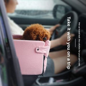 Asiento de Seguridad para Perros en el Automóvil, Cojín de Tela para Mascotas, Fácil de Limpiar, Desmontable, Hecho en <span class=keywords><strong>China</strong></span>, para Todas las Estaciones, para Uso en el Hogar - Product Image 2