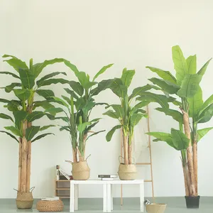 Real Touch 1.9m Artificial Ornamental Banana Tree Plastic Plants