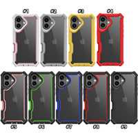 Coques de téléphone populaires antichoc pour iPhone 18 Pro Max, 18 Pro, 17 Pro, 17 Air – Protection intégrale robuste pour l'extérieur