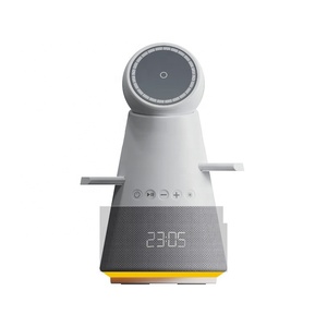 Chargeur sans fil 5 en 1, haut-parleur, réveil avec support rotatif à double moteur, charge rapide, support magnétique pour téléphone, montre intelligente 5V/1A - Product Image 3