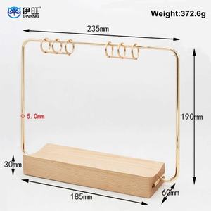 Calendrier de bureau personnalisé en gros avec logo, calendrier de table avec base en bois - Product Image 2