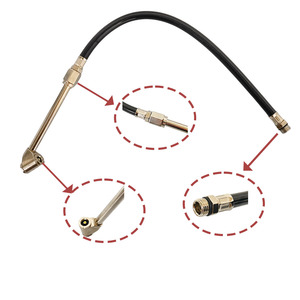 Gonfleur de pneus pour voiture et moto avec manomètre, outil essentiel pour l'entretien des pneus et la vérification de la pression - Product Image 5