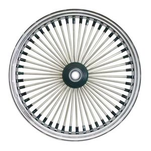 Roues de moto, jantes en acier forgé chromées, 16, 17, <span class=keywords><strong>18</strong></span>, 19, 21, 23 pouces, à rayons, pour Harley - Product Image 2
