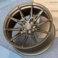 Jantes forgées concaves profondes personnalisées 18 19 20 21 22 pouces 5x114.3 5x130 5x120 5x112 pour voitures de course BMW Audi Nissan GTR