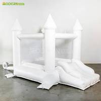 Château gonflable pour mariage, château gonflable commercial blanc, parc gonflable