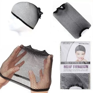 Gorra de malla elástica de nailon <span class=keywords><strong>negra</strong></span> al por mayor <span class=keywords><strong>para</strong></span> la fabricación de pelucas, accesorios <span class=keywords><strong>para</strong></span> forro de peluca <span class=keywords><strong>para</strong></span> mujer - Product Image 5