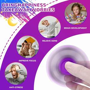 Spinner Antiestrés para Niños, Juguete para Aliviar el Estrés, Regalo Promocional Publicitario con Logotipo Personalizado - Product Image 6