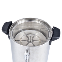 Urne à café automatique Shabbat 304 S/S 50 tasses - Bouilloire et chauffe-eau en acier inoxydable pour la maison et l'hôtel