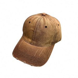 Gorras de Béisbol Personalizadas al por Mayor con Logotipo, Gorra de Papá, Gorro de Algodón Lavado con Efecto Desgastado - Product Image 2