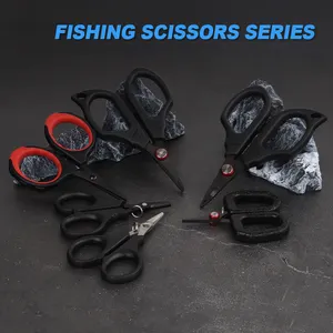 YUEYANG Multi Purpose Fishing Scissors Stainless Steel Cut PE Line Portable Fishing Dedicated