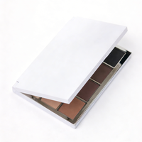 Palette de fards à paupières mats de luxe 12 couleurs pour un maquillage quotidien naturel et professionnel, marque privée