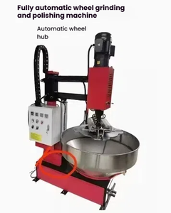 Équipement de réparation de jantes en alliage d'aluminium Remise à neuf et réparation de jantes Traitement des rayures Machine à polir les jantes - Product Image 6