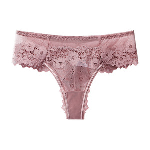 <span class=keywords><strong>Slip</strong></span> da <span class=keywords><strong>Donna</strong></span> in Pizzo con Ricami e Tessuto Lavorato a Maglia, Mutandine Traspiranti per Adulti - Product Image 6